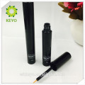 Eyeliner lipstick lipbalm lipgloss eyelash bottle packing black oval tubes for cosmetic